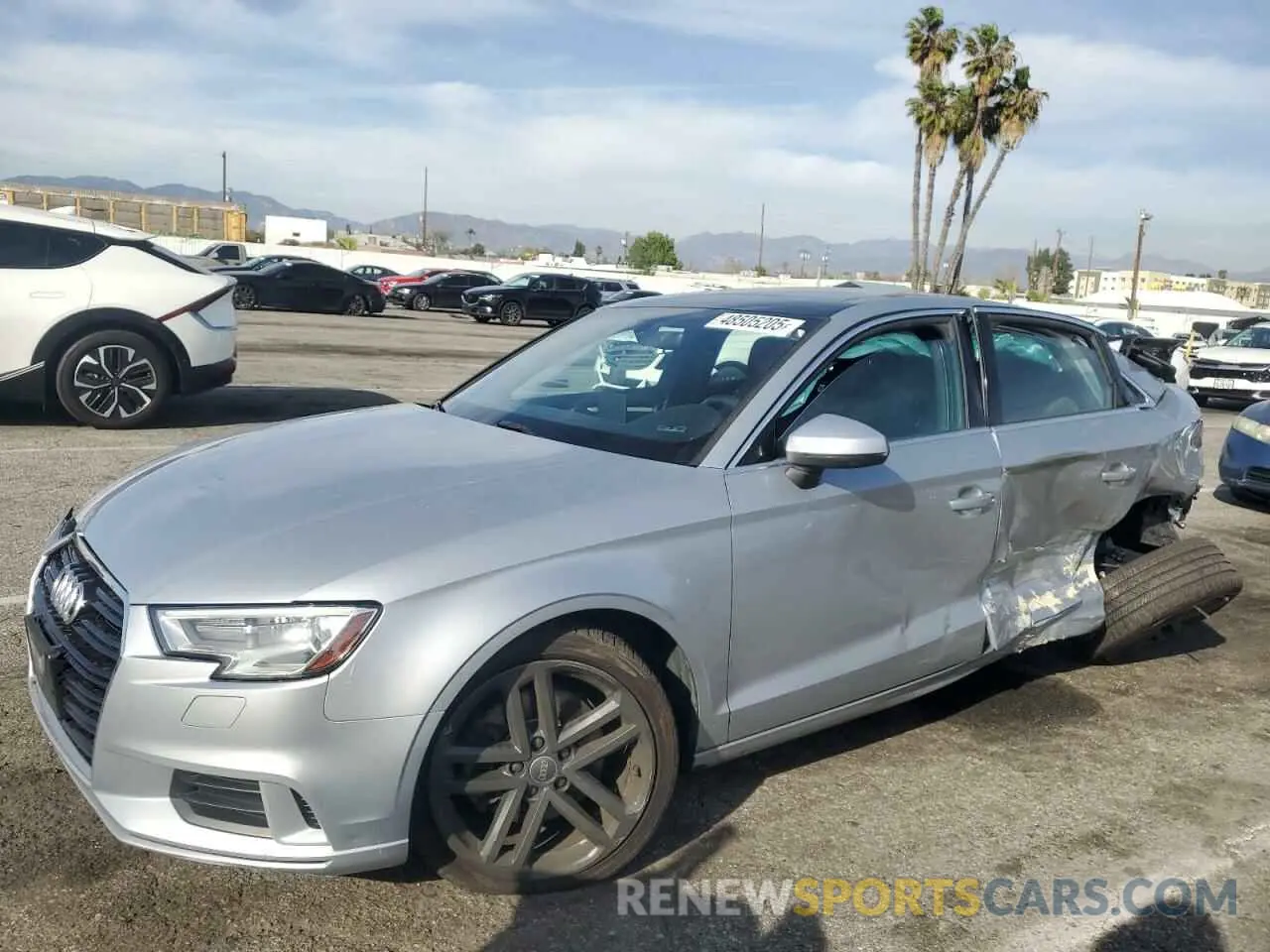 1 fotografías del automóvil dañado WAUAUGFF0K1020594 AUDI A3 2019