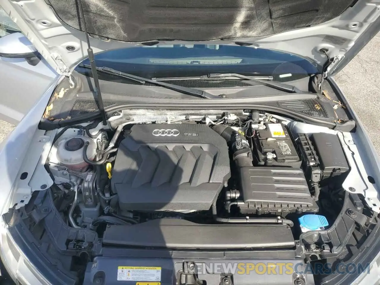 11 fotografías del automóvil dañado WAUAUGFF0K1020594 AUDI A3 2019
