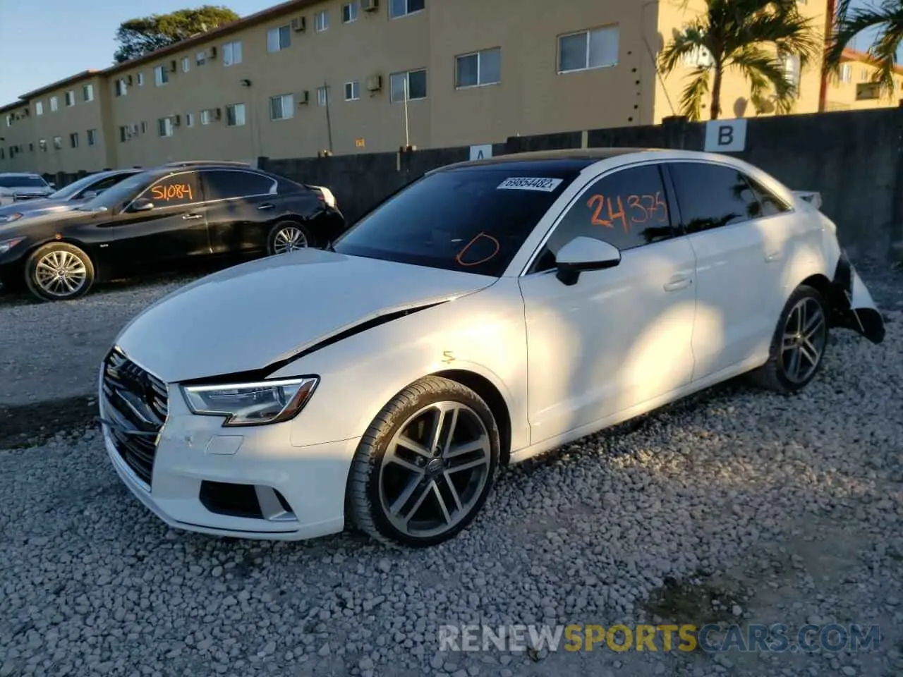 1 fotografías del automóvil dañado WAUAUGFF1K1011323 AUDI A3 2019
