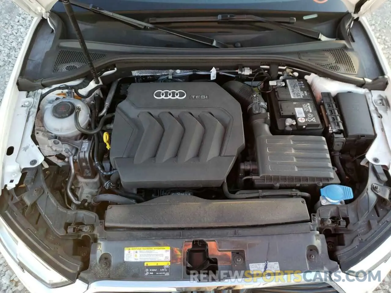 11 fotografías del automóvil dañado WAUAUGFF1K1011323 AUDI A3 2019