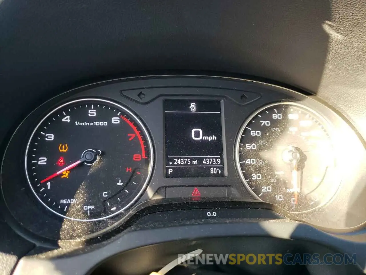 9 fotografías del automóvil dañado WAUAUGFF1K1011323 AUDI A3 2019