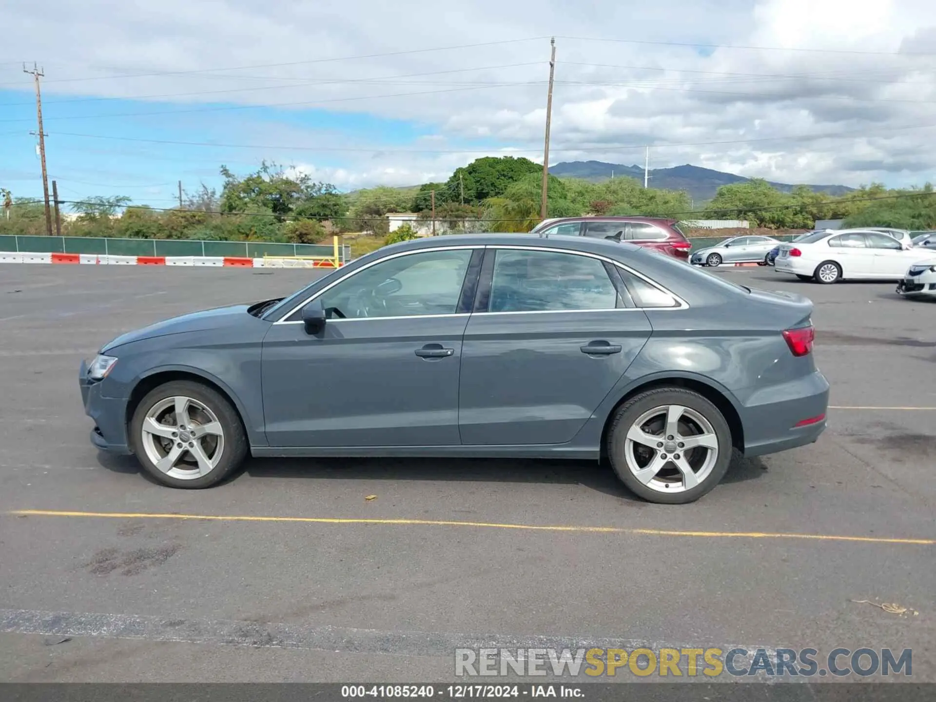 14 fotografías del automóvil dañado WAUAUGFF1K1011810 AUDI A3 2019