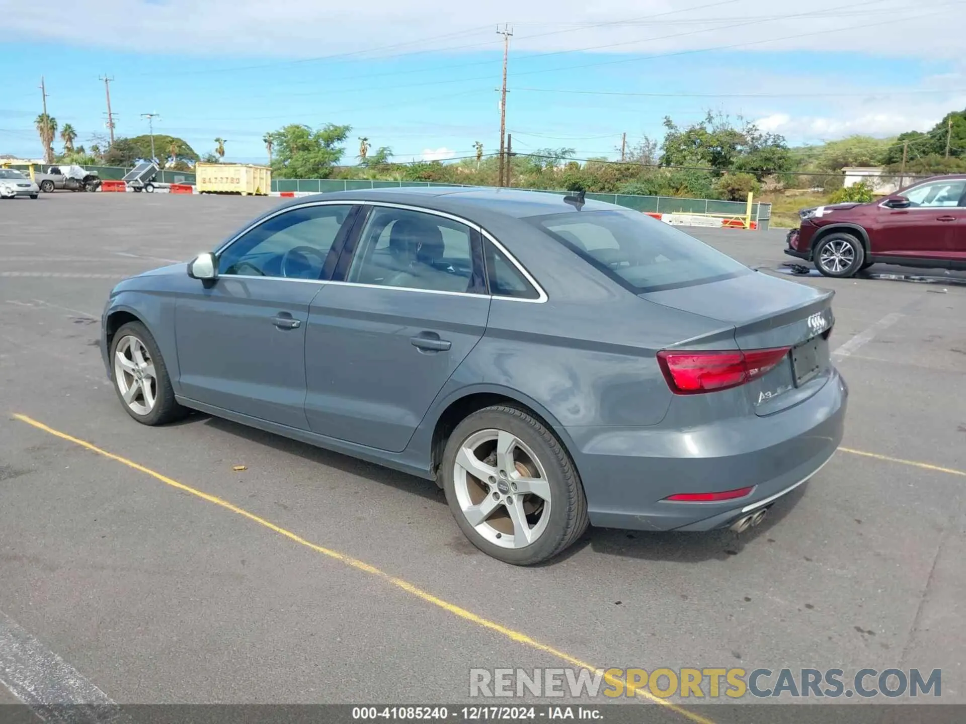 3 fotografías del automóvil dañado WAUAUGFF1K1011810 AUDI A3 2019