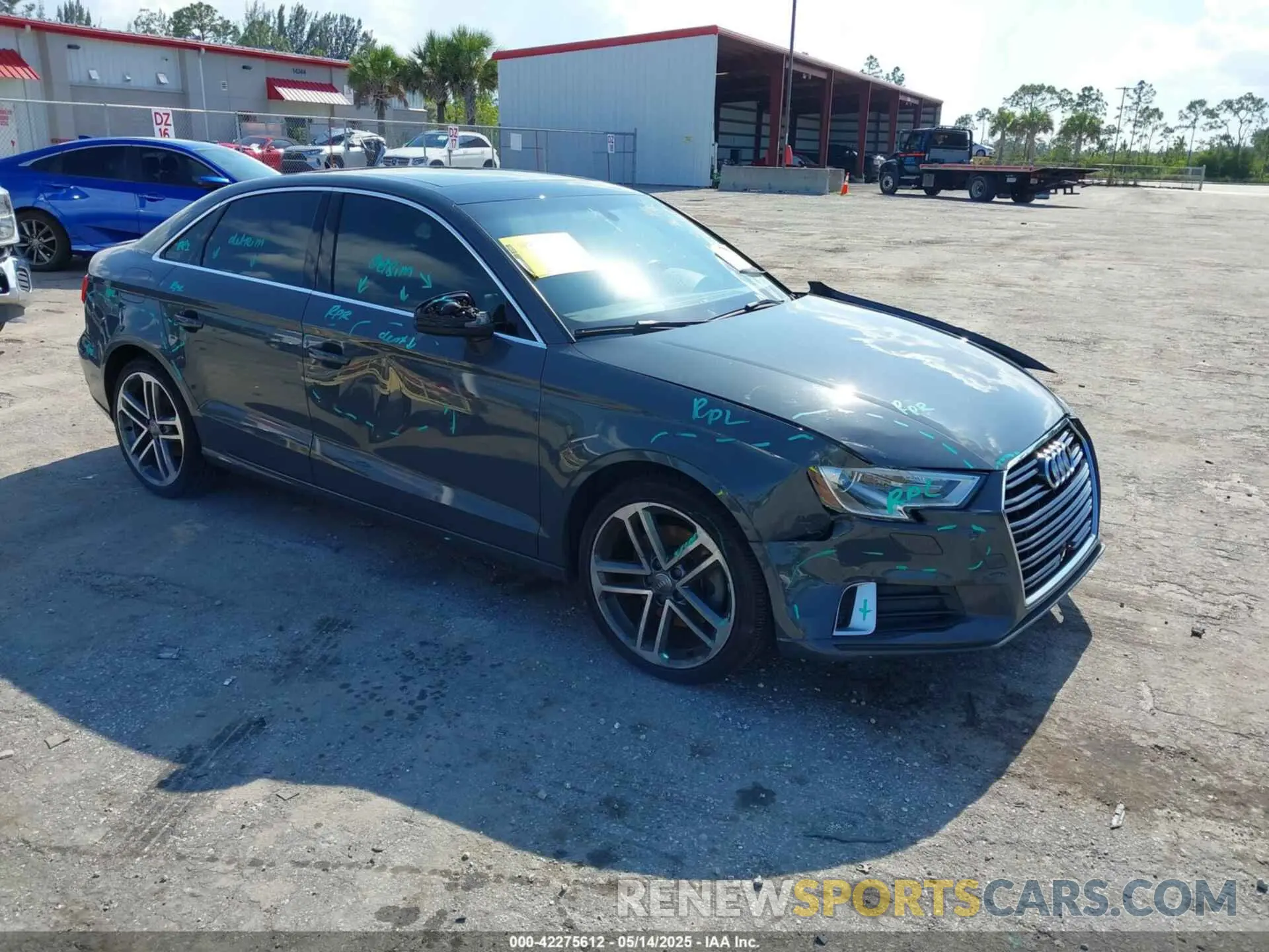 1 fotografías del automóvil dañado WAUAUGFF1K1014982 AUDI A3 2019