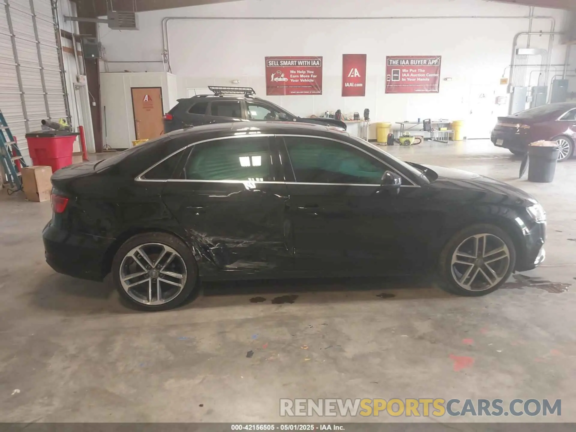 14 fotografías del automóvil dañado WAUAUGFF5K1010952 AUDI A3 2019