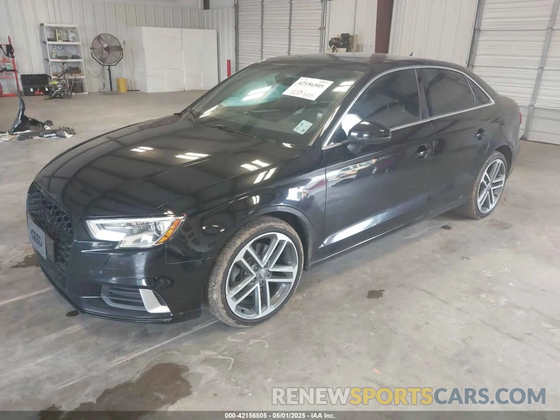 2 fotografías del automóvil dañado WAUAUGFF5K1010952 AUDI A3 2019