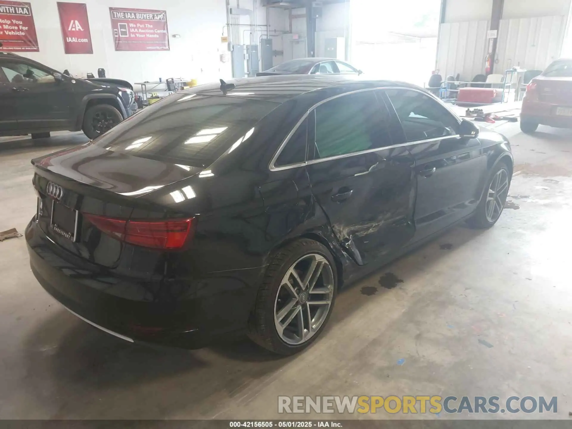 4 fotografías del automóvil dañado WAUAUGFF5K1010952 AUDI A3 2019