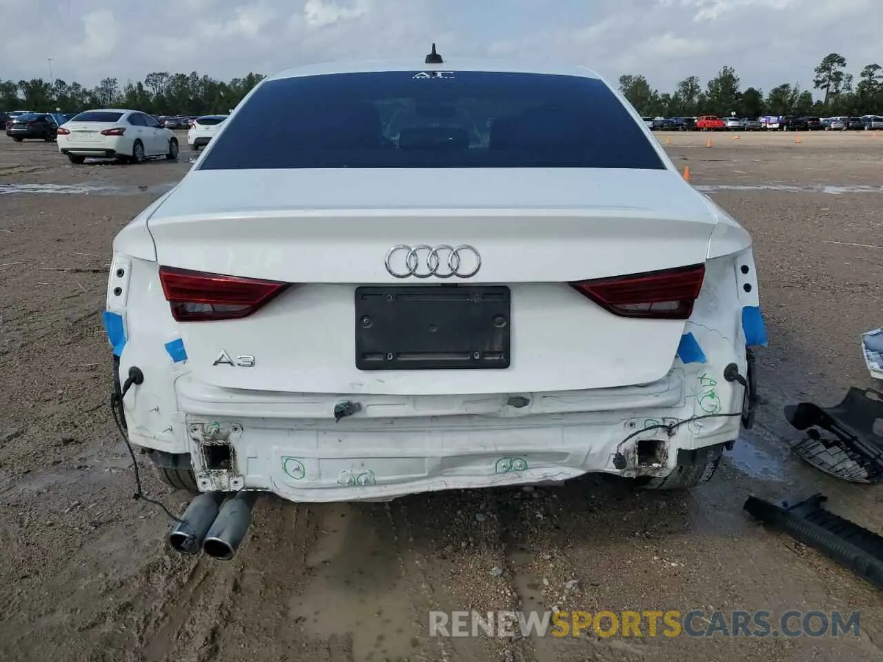 6 fotografías del automóvil dañado WAUAUGFF5KA078247 AUDI A3 2019