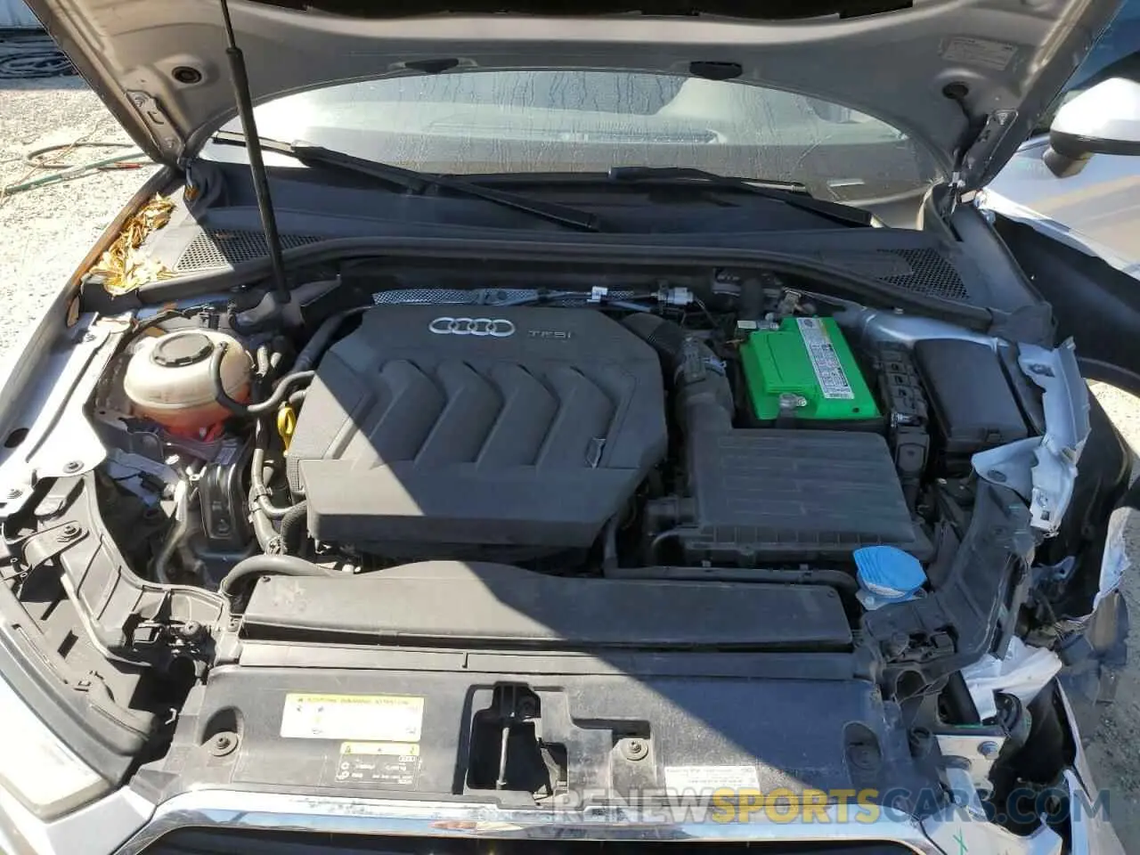 11 fotografías del automóvil dañado WAUAUGFF8K1016034 AUDI A3 2019