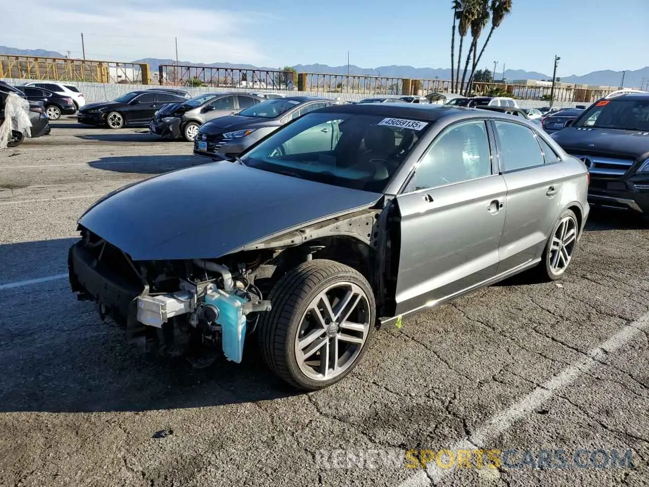 1 fotografías del automóvil dañado WAUAUGFFXKA086201 AUDI A3 2019