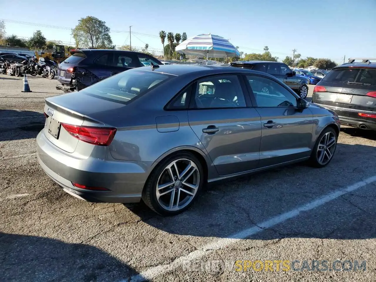 3 fotografías del automóvil dañado WAUAUGFFXKA086201 AUDI A3 2019
