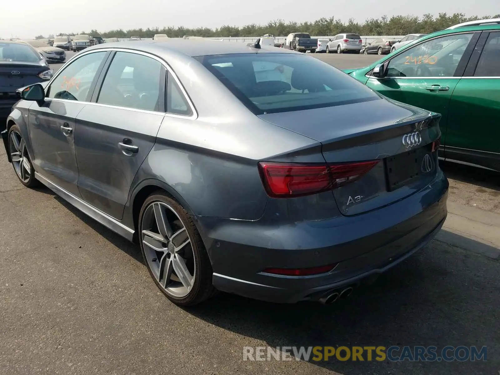 3 fotografías del automóvil dañado WAUHUGFF5K1024963 AUDI A3 2019