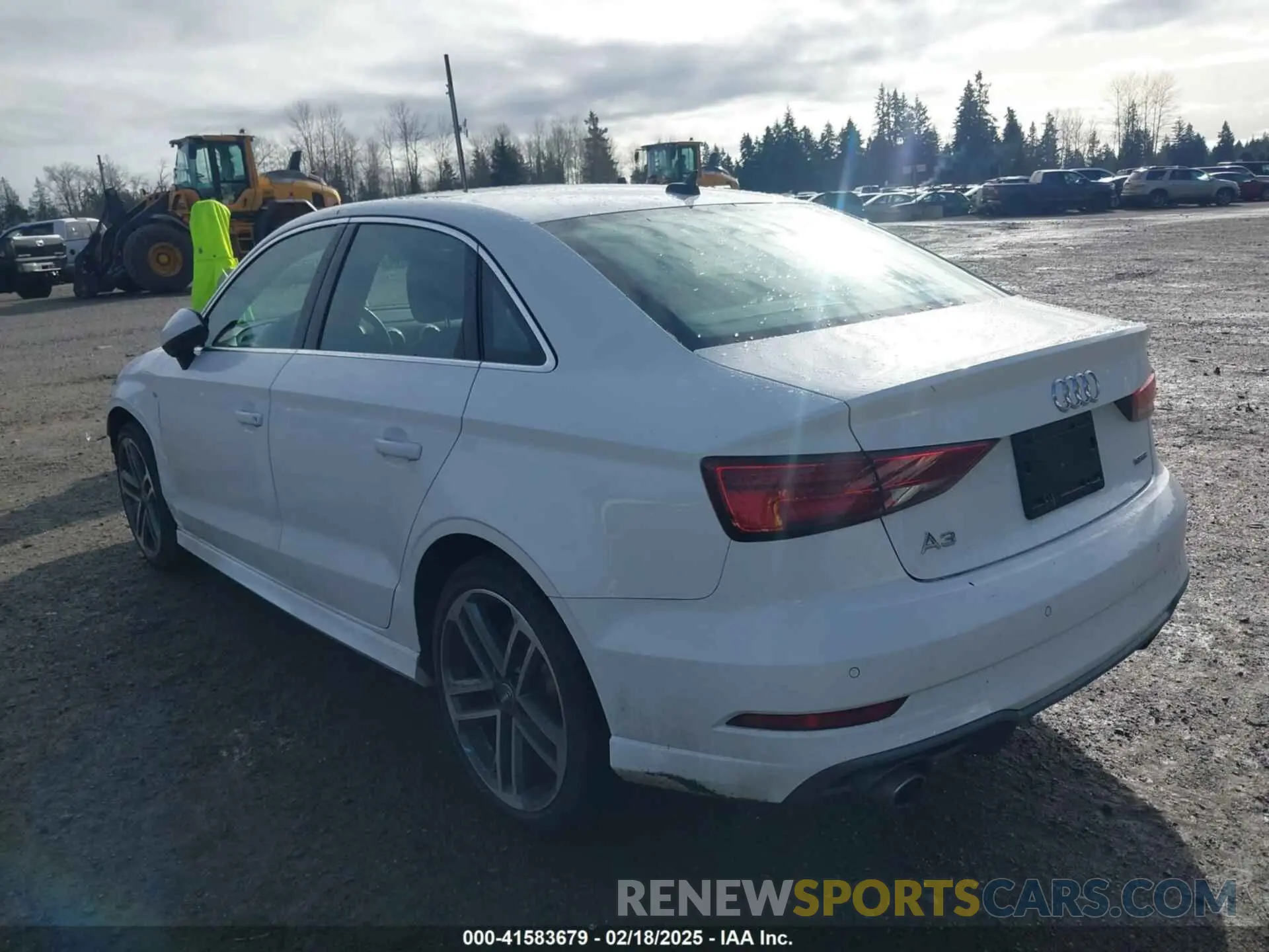 3 fotografías del automóvil dañado WAUJEGFF0KA092795 AUDI A3 2019