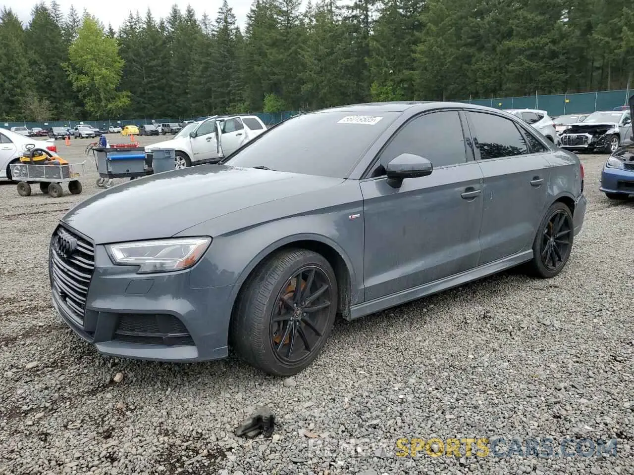 1 fotografías del automóvil dañado WAUJEGFF3KA091849 AUDI A3 2019