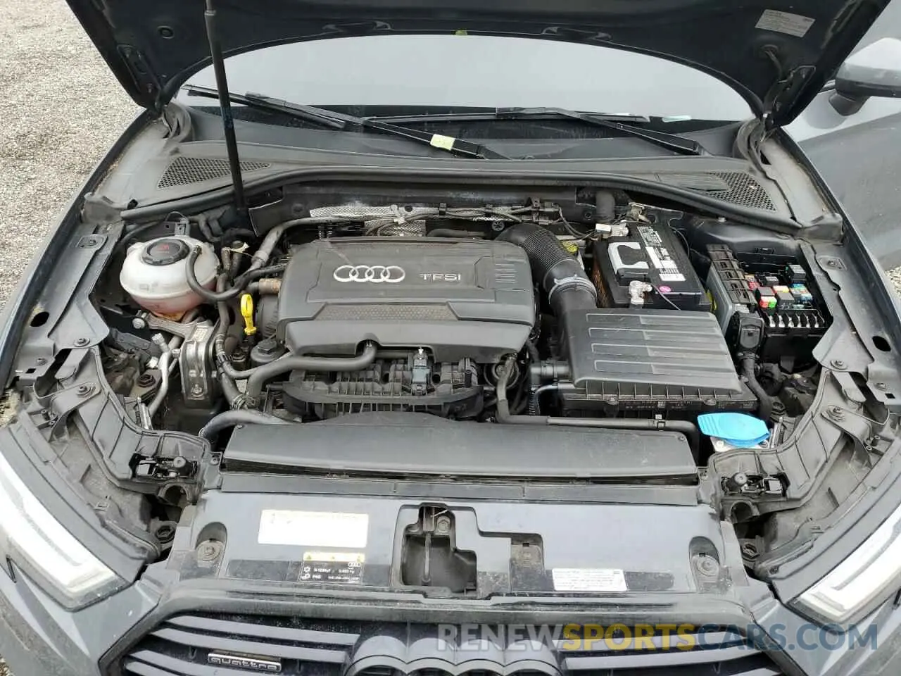 11 fotografías del automóvil dañado WAUJEGFF3KA091849 AUDI A3 2019