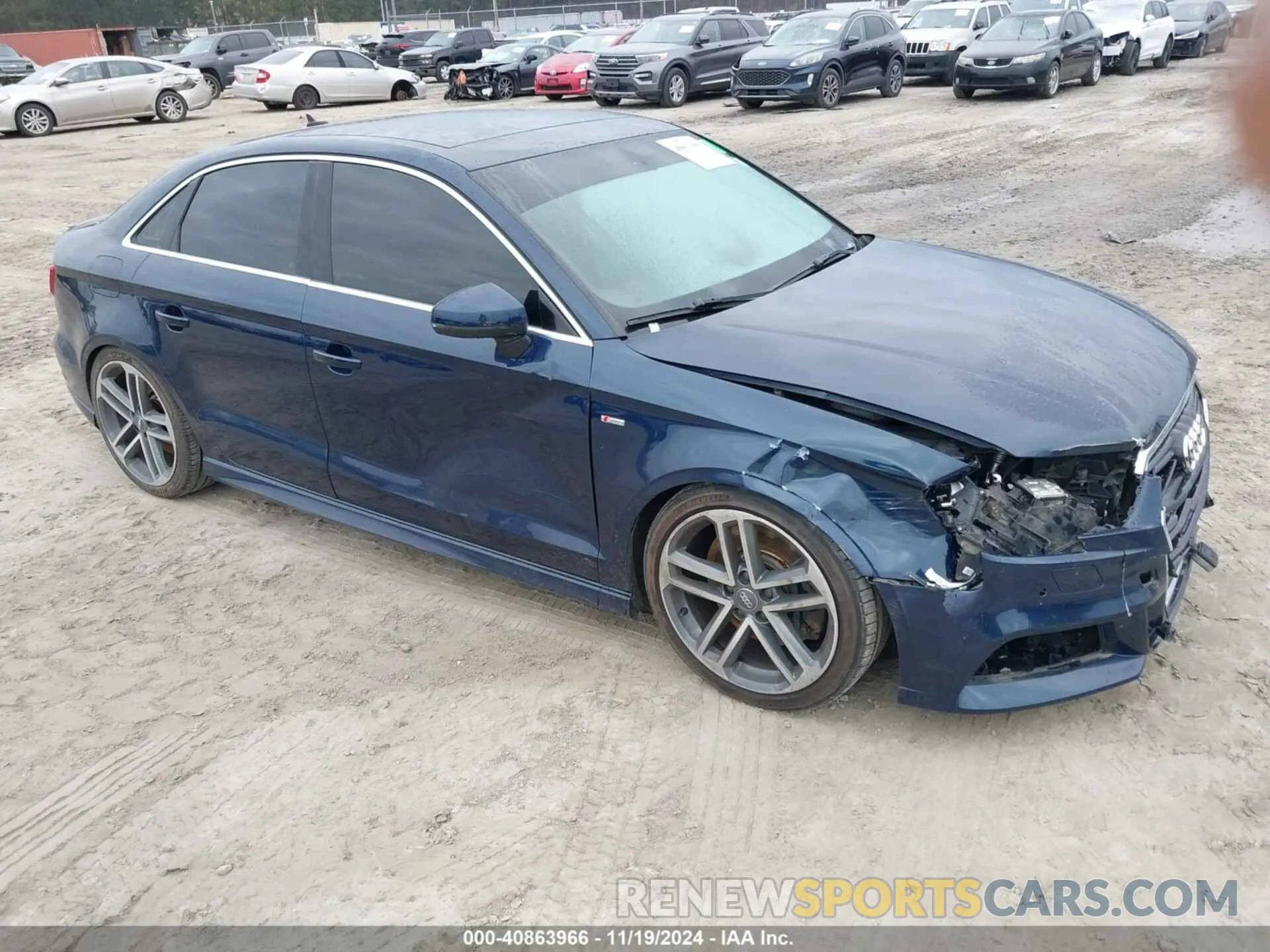 1 fotografías del automóvil dañado WAUJEGFF4K1016934 AUDI A3 2019
