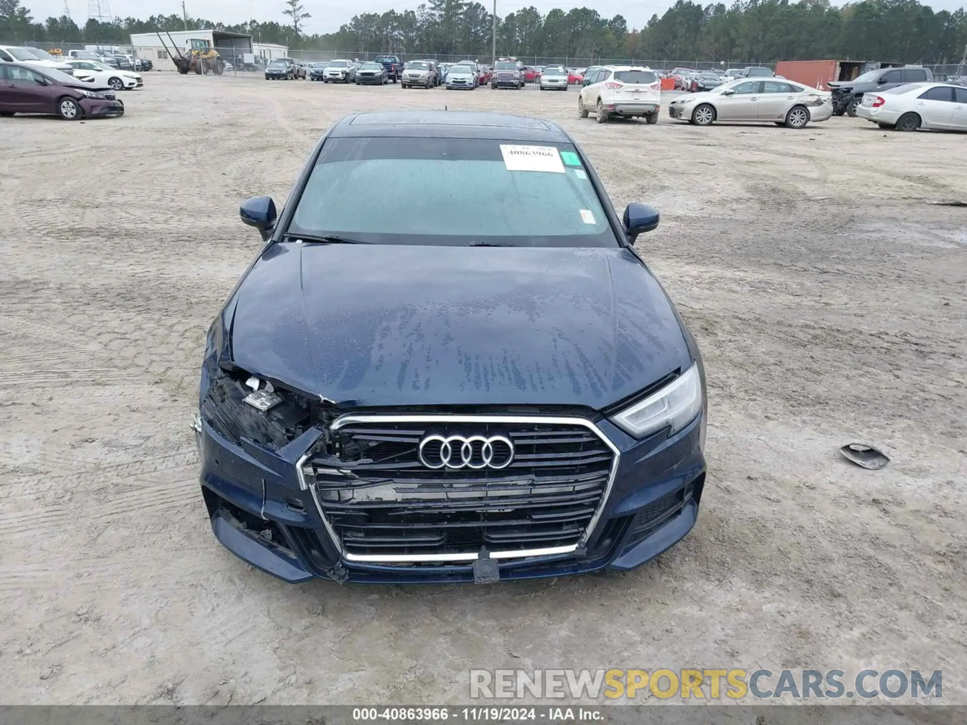12 fotografías del automóvil dañado WAUJEGFF4K1016934 AUDI A3 2019
