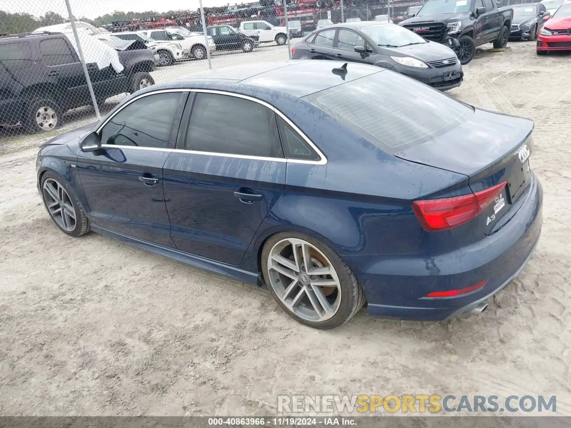 3 fotografías del automóvil dañado WAUJEGFF4K1016934 AUDI A3 2019