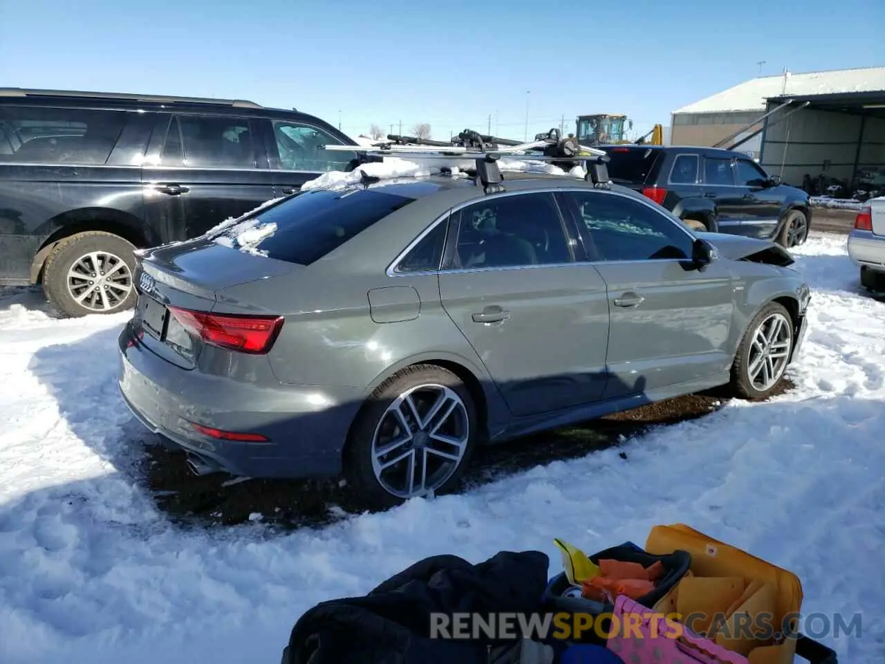 3 fotografías del automóvil dañado WAUJEGFF4K1018456 AUDI A3 2019