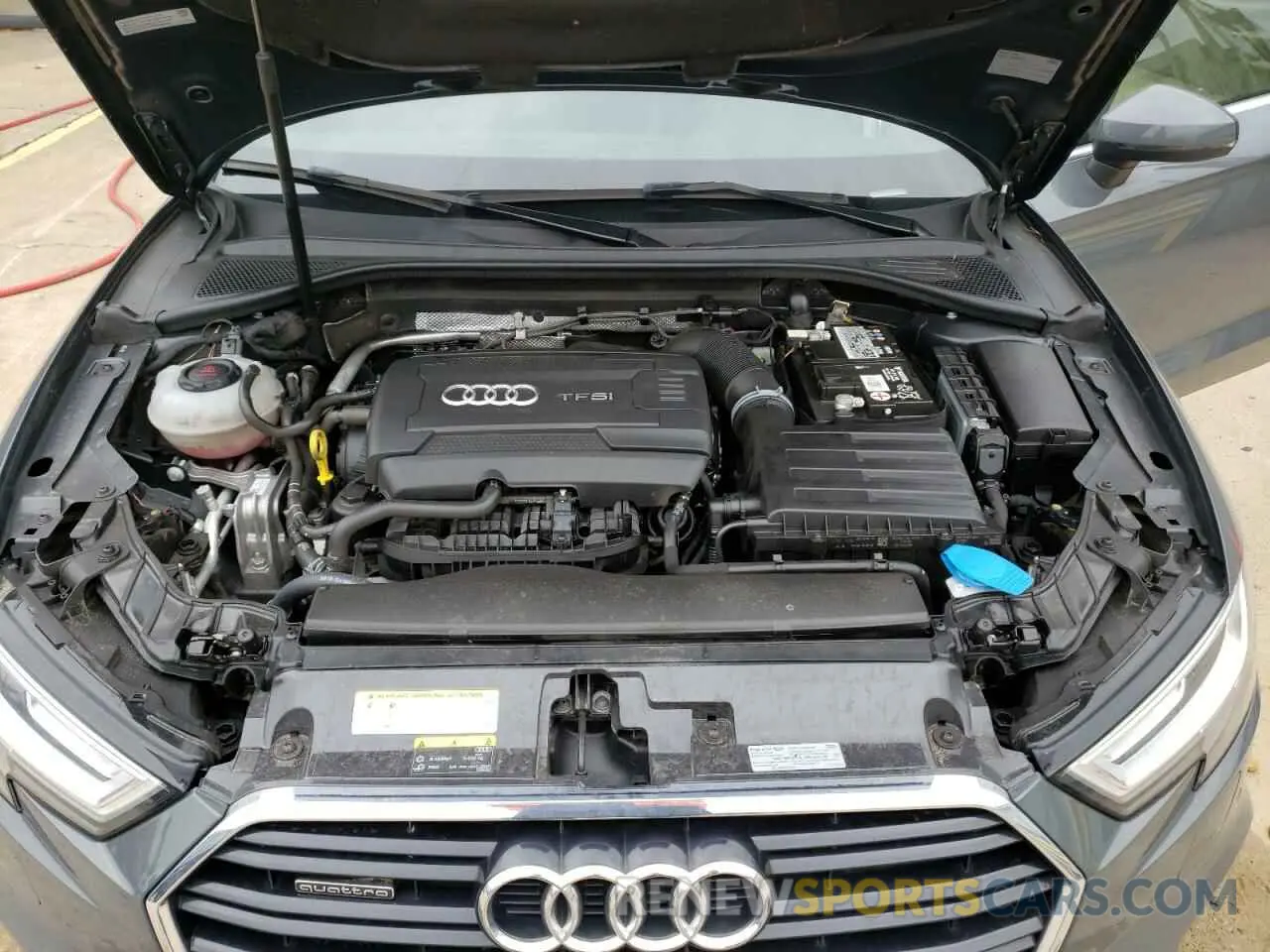 11 fotografías del automóvil dañado WAUJEGFF9K1019005 AUDI A3 2019