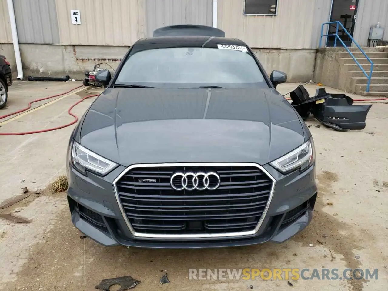 5 fotografías del automóvil dañado WAUJEGFF9K1019005 AUDI A3 2019