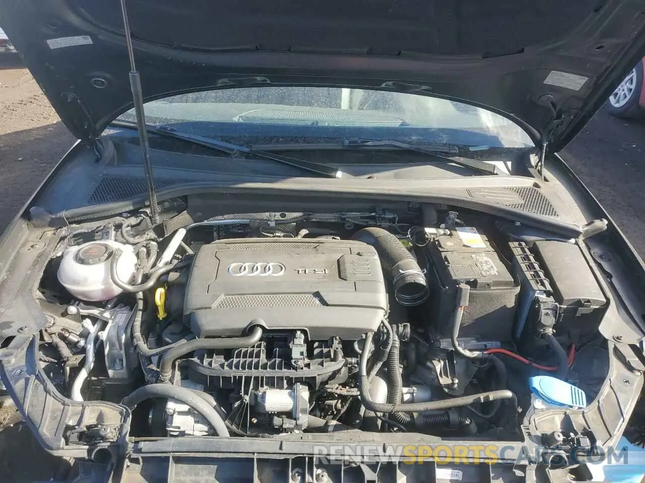 11 fotografías del automóvil dañado WAUJEGFF9KA111828 AUDI A3 2019