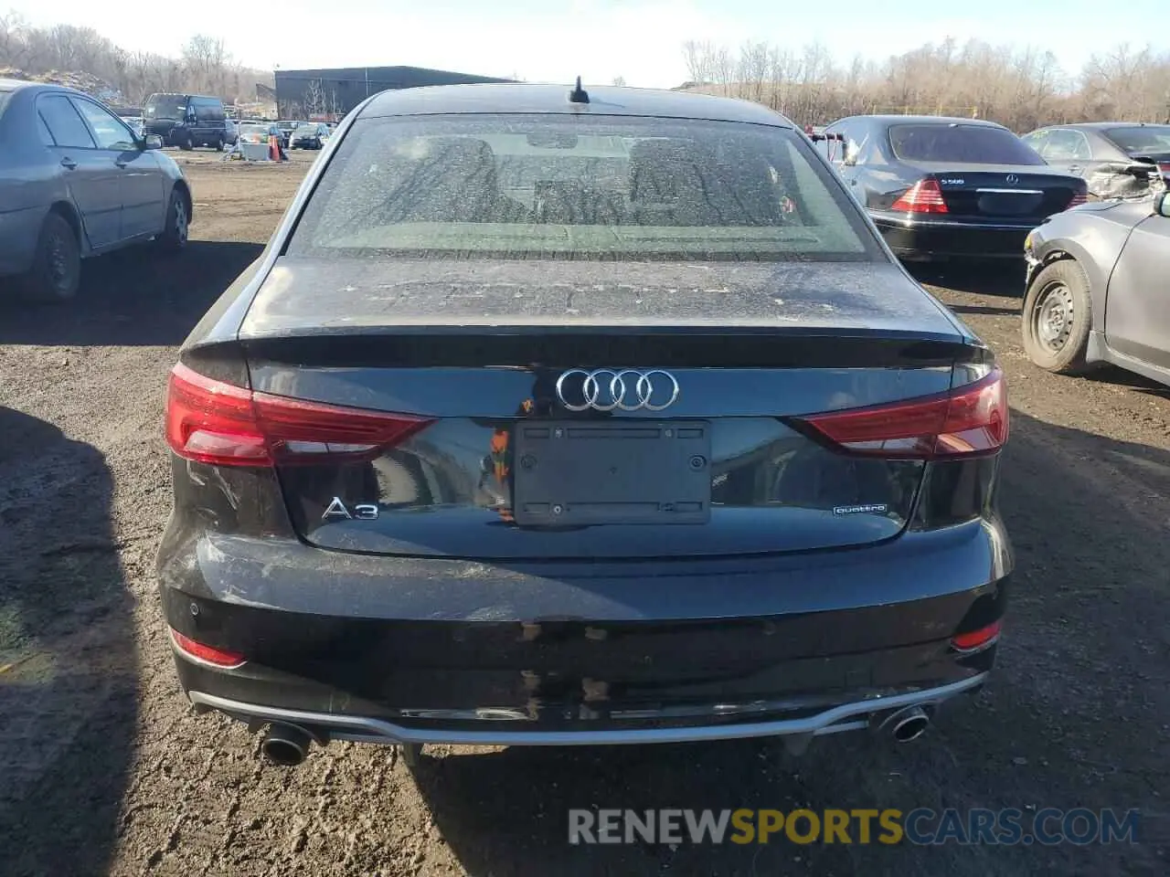 6 fotografías del automóvil dañado WAUJEGFF9KA111828 AUDI A3 2019