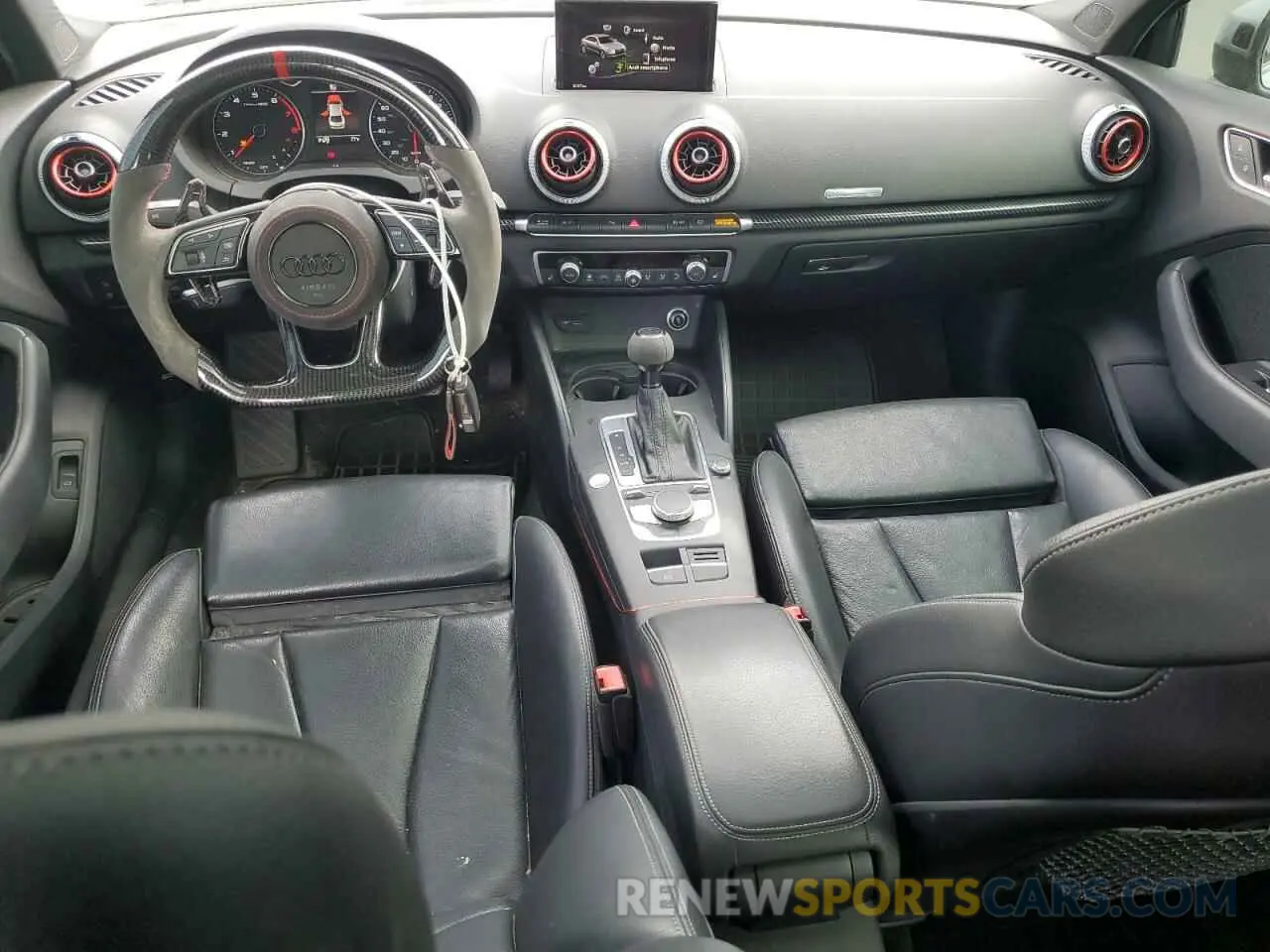 8 fotografías del automóvil dañado WAUAUGFF0LA053273 AUDI A3 2020