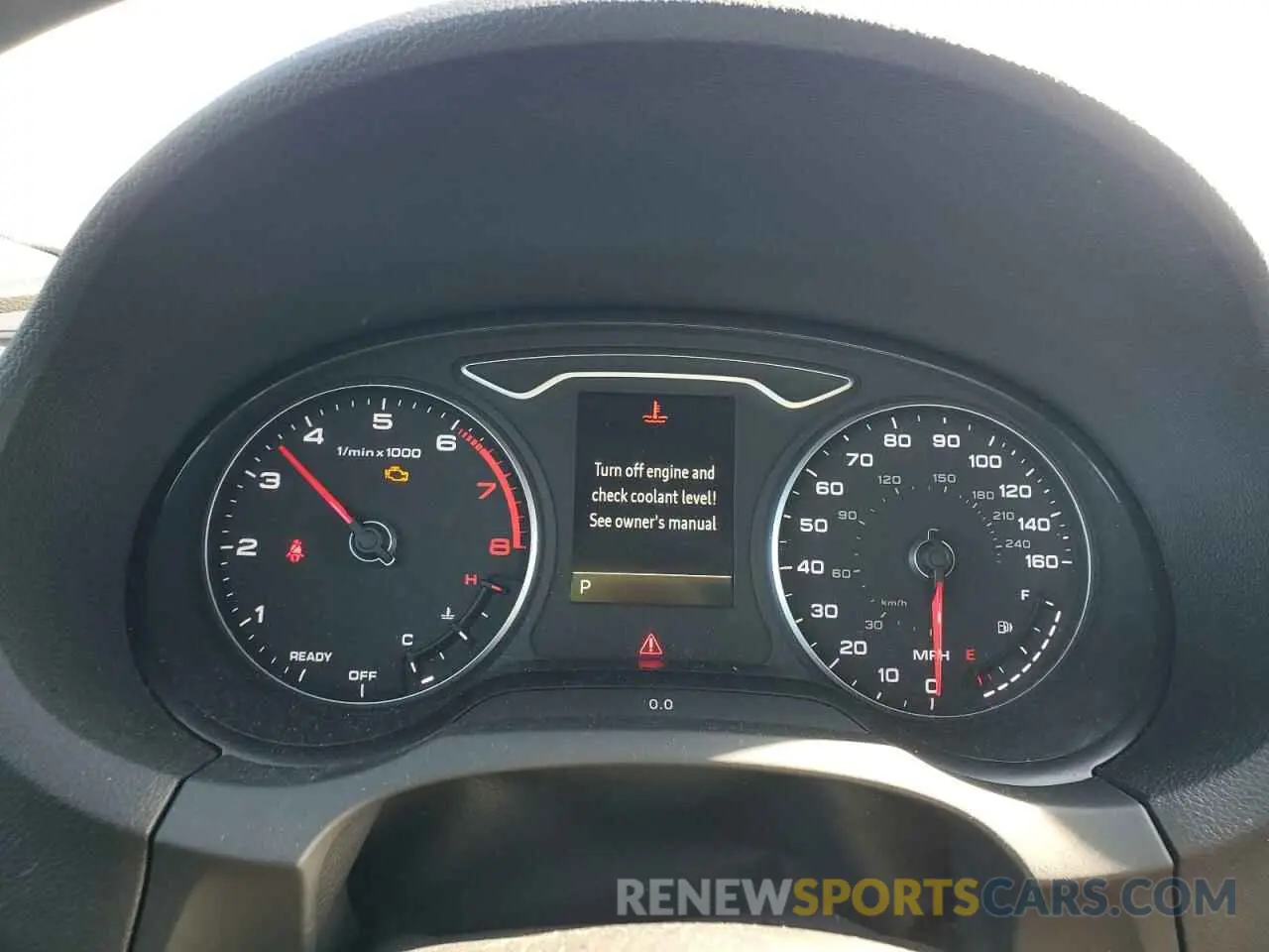 9 fotografías del automóvil dañado WAUAUGFF0LA097175 AUDI A3 2020