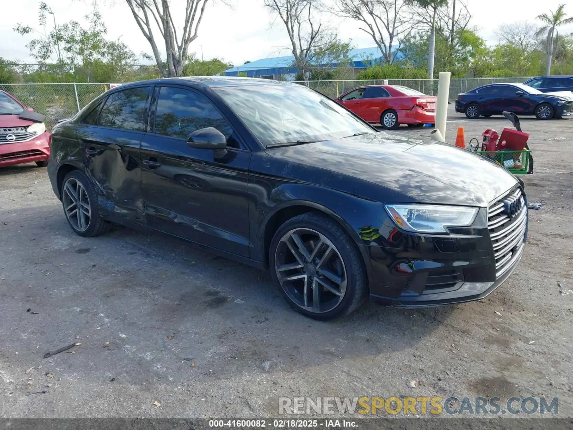 1 fotografías del automóvil dañado WAUAUGFF1LA032822 AUDI A3 2020