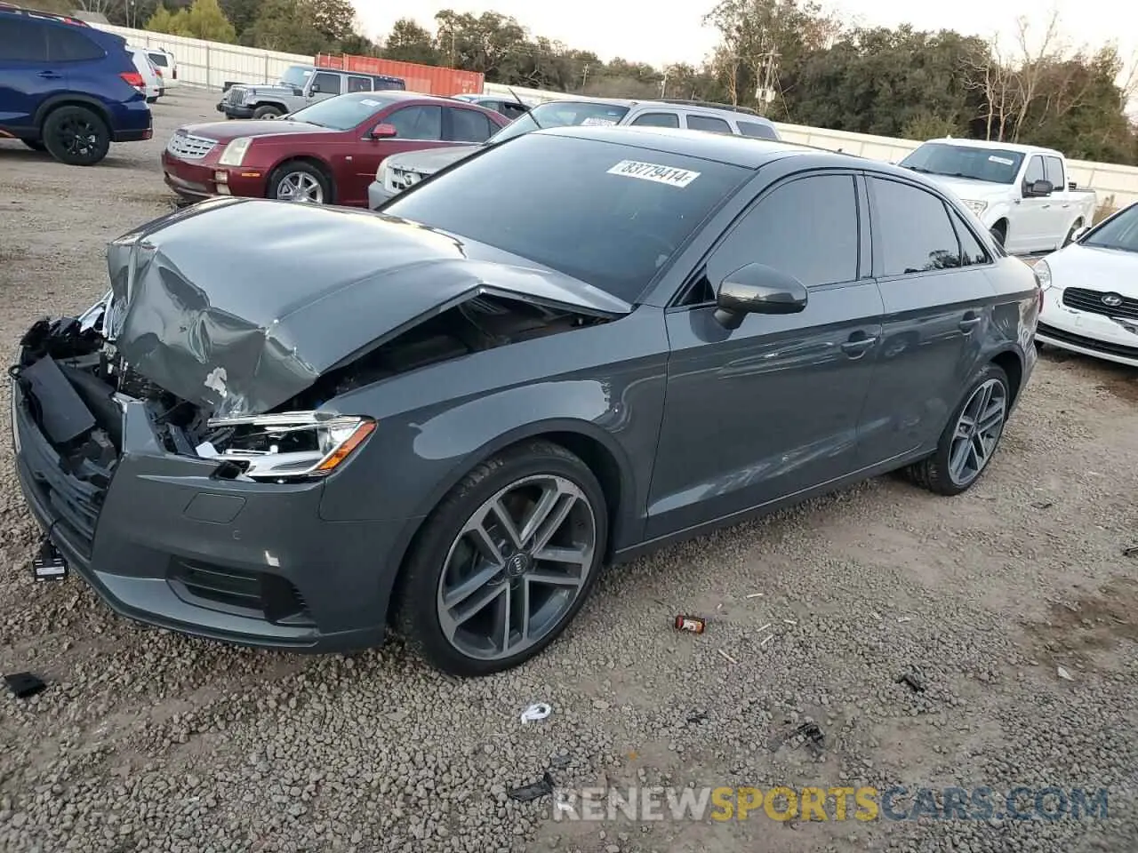 1 fotografías del automóvil dañado WAUAUGFF2LA035714 AUDI A3 2020