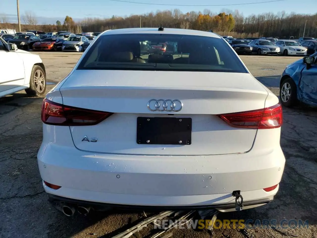 6 fotografías del automóvil dañado WAUAUGFF2LA101971 AUDI A3 2020