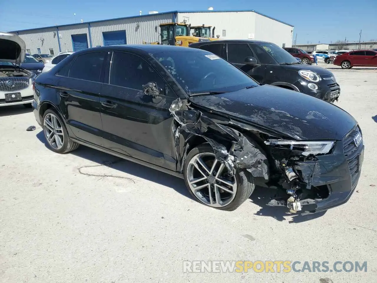 4 fotografías del automóvil dañado WAUAUGFF2LA105714 AUDI A3 2020
