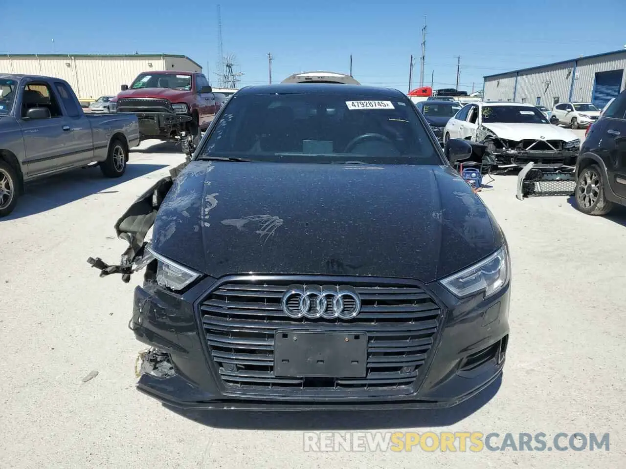 5 fotografías del automóvil dañado WAUAUGFF2LA105714 AUDI A3 2020