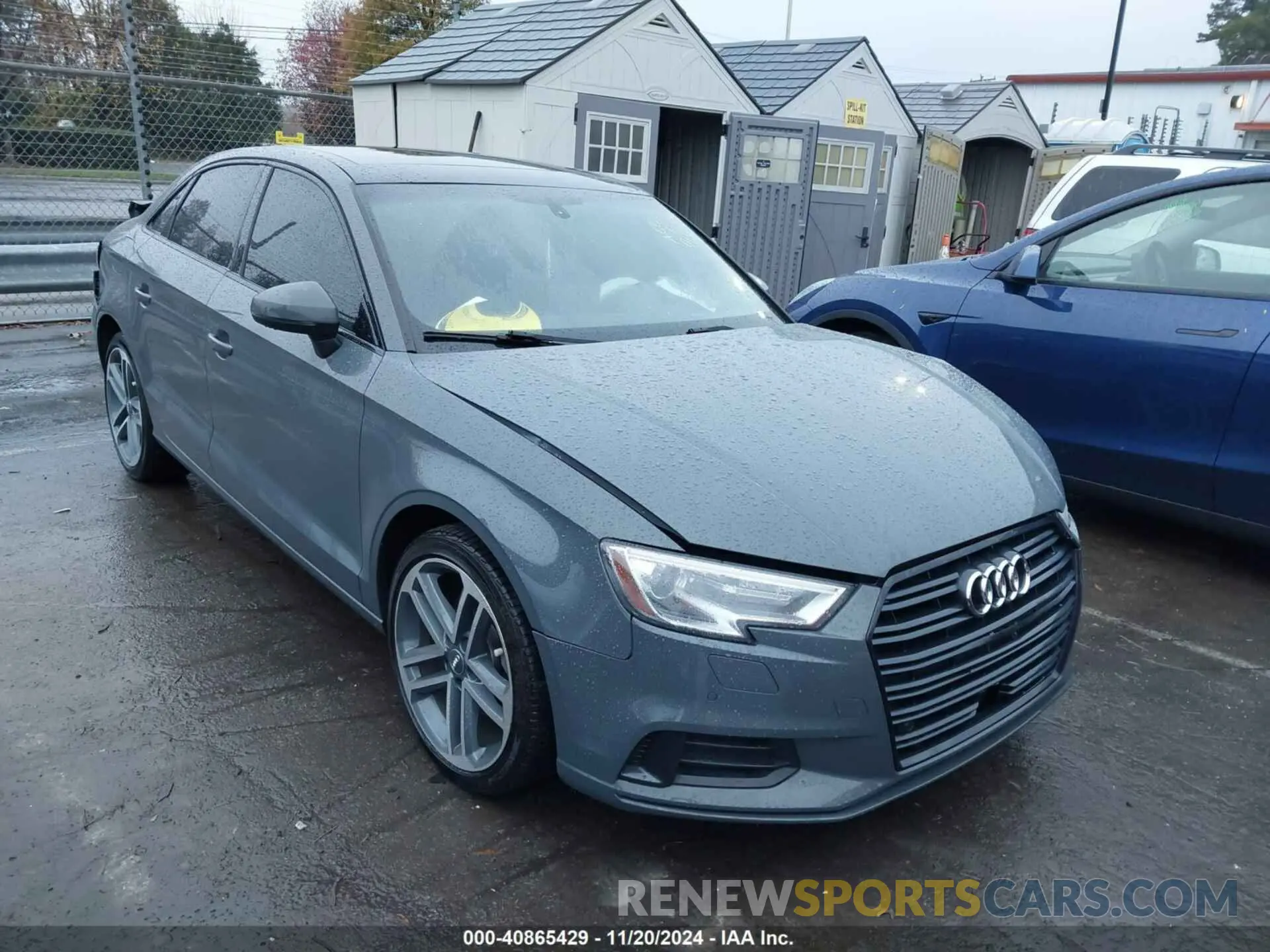 1 fotografías del automóvil dañado WAUAUGFF7LA101951 AUDI A3 2020