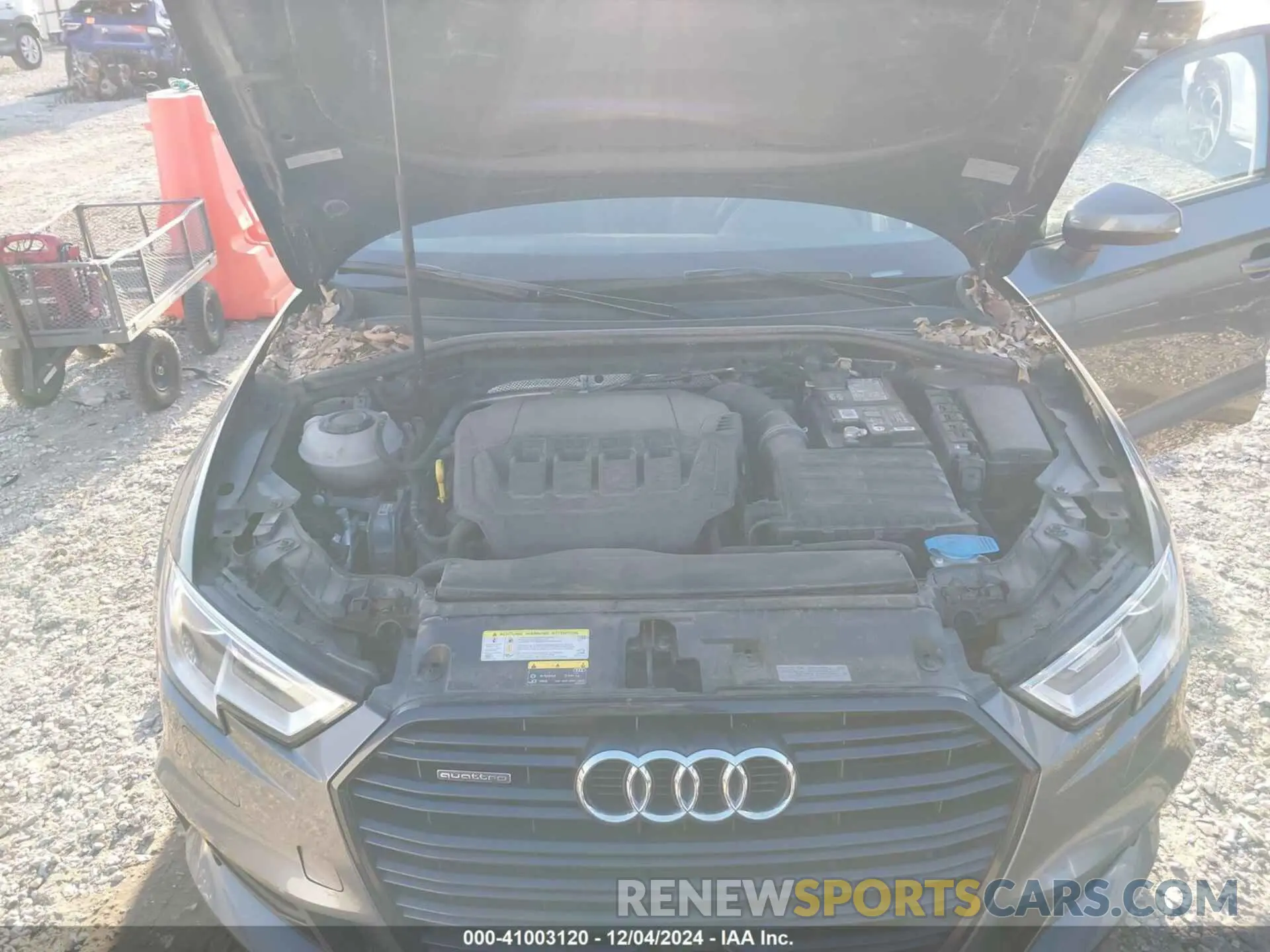 10 fotografías del automóvil dañado WAUBEGFF3LA042964 AUDI A3 2020