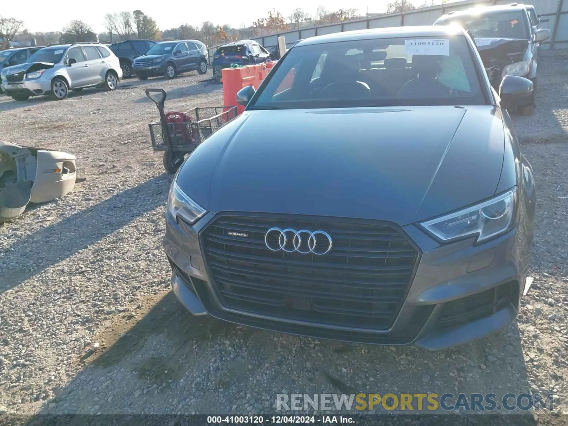 12 fotografías del automóvil dañado WAUBEGFF3LA042964 AUDI A3 2020