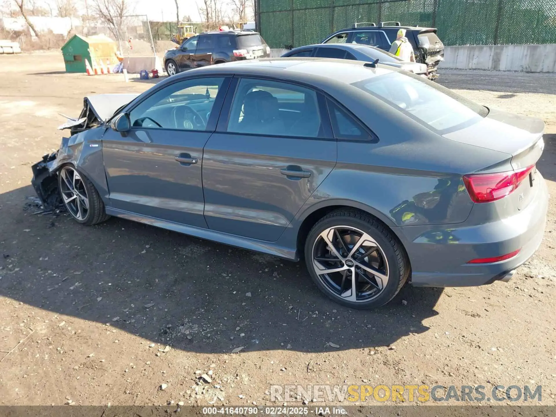3 fotografías del automóvil dañado WAUBEGFF5LA098209 AUDI A3 2020
