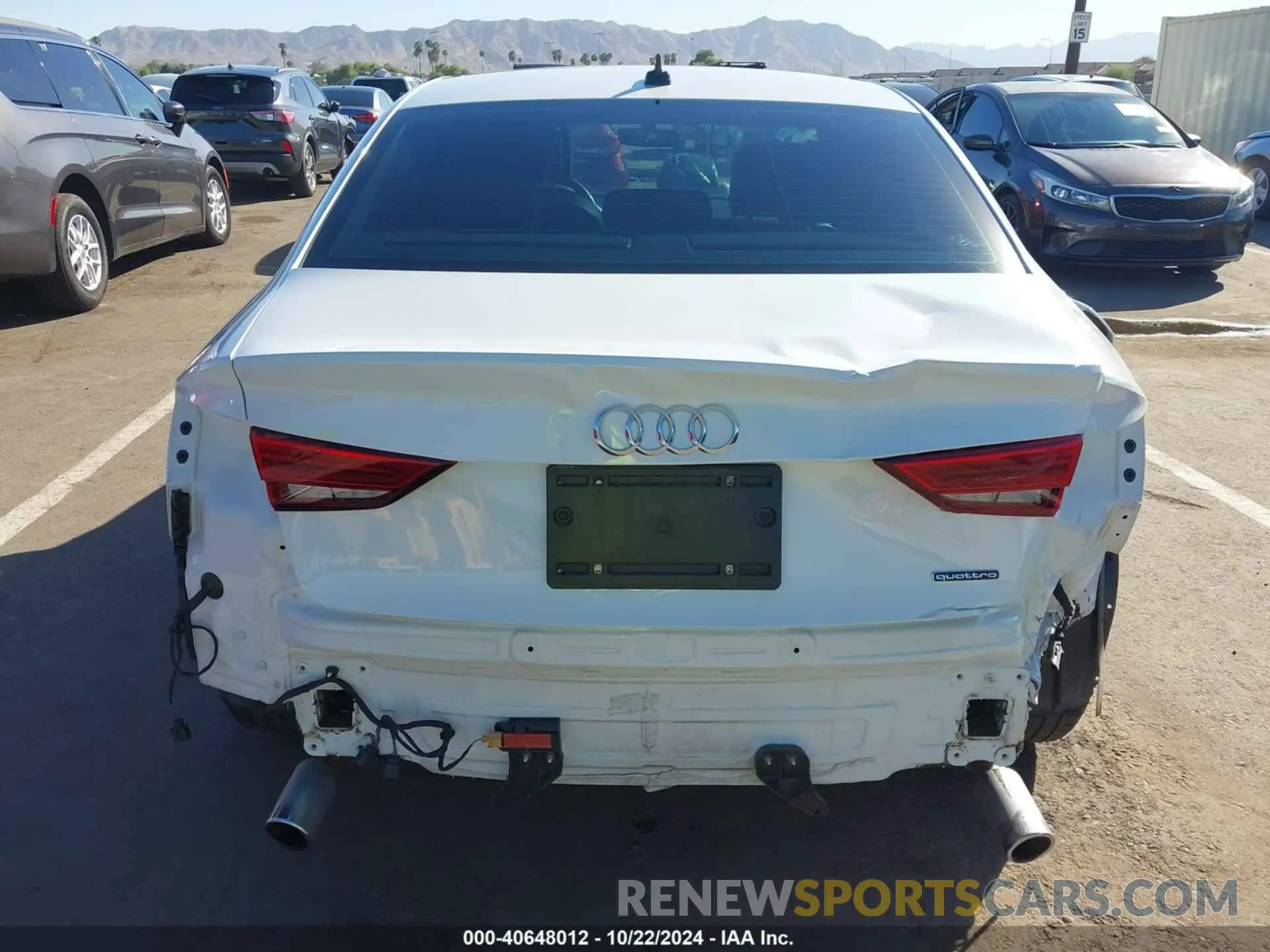 17 fotografías del automóvil dañado WAUBEGFF6LA059998 AUDI A3 2020