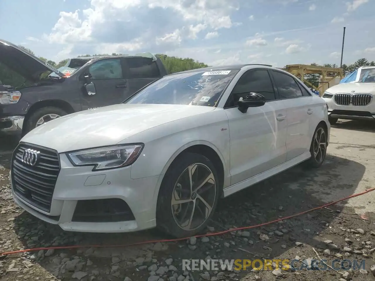 1 fotografías del automóvil dañado WAUBEGFF7LA094209 AUDI A3 2020