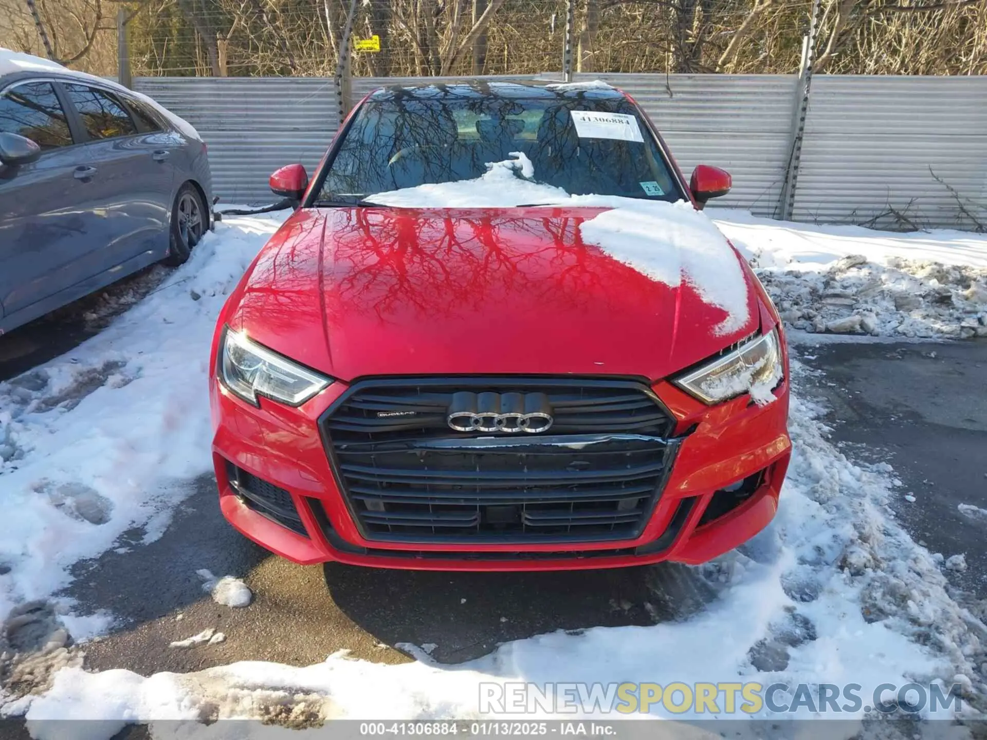 13 fotografías del automóvil dañado WAUBEGFF8LA000600 AUDI A3 2020