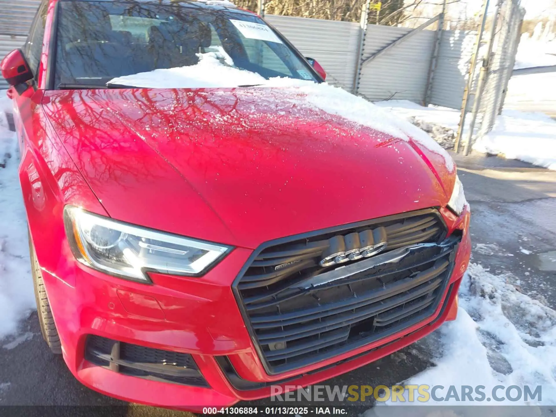 18 fotografías del automóvil dañado WAUBEGFF8LA000600 AUDI A3 2020
