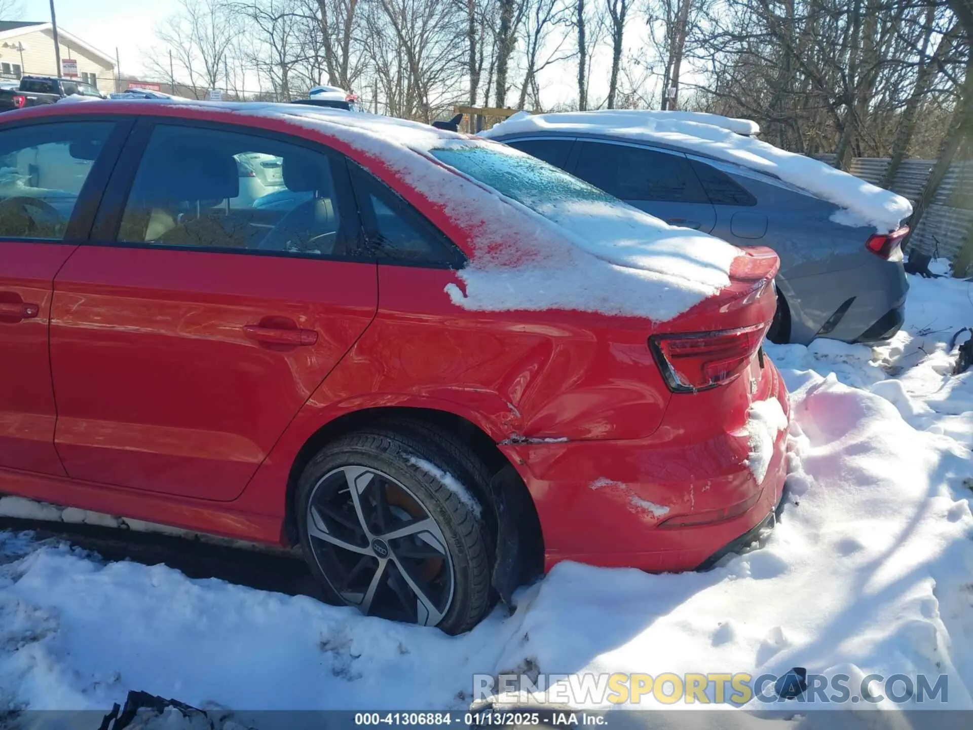 22 fotografías del automóvil dañado WAUBEGFF8LA000600 AUDI A3 2020