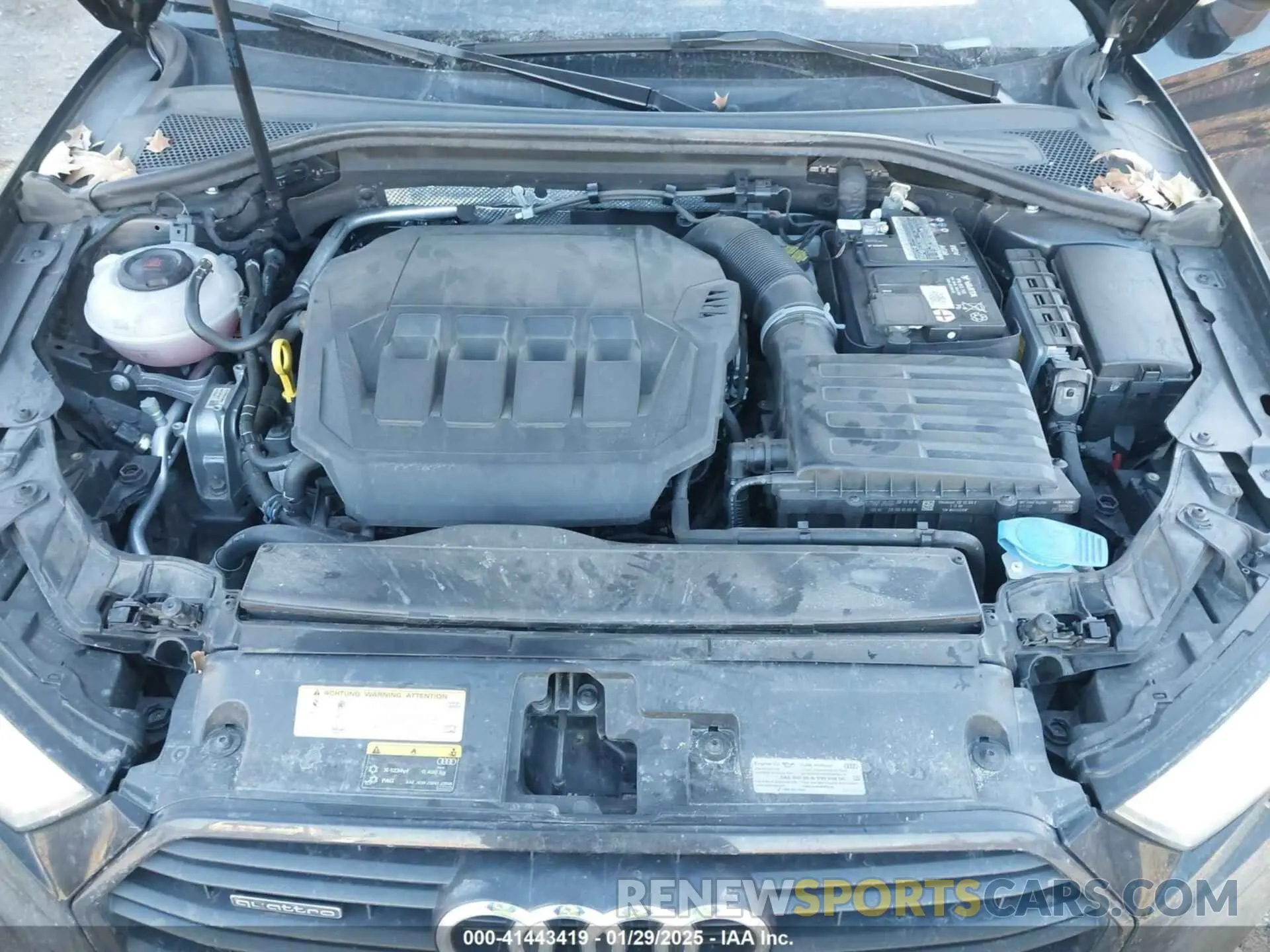 10 fotografías del automóvil dañado WAUBEGFF9LA101774 AUDI A3 2020