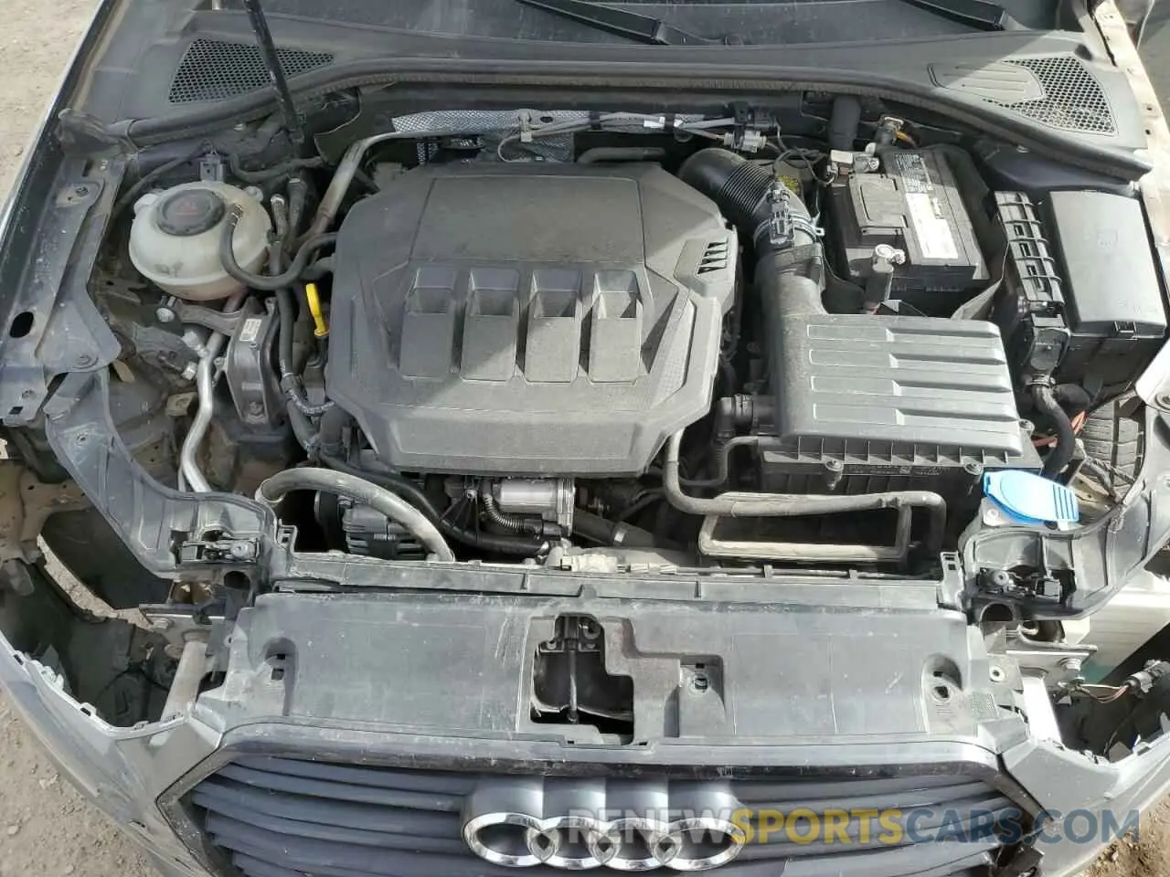 11 fotografías del automóvil dañado WAUCUGFF2LA005427 AUDI A3 2020