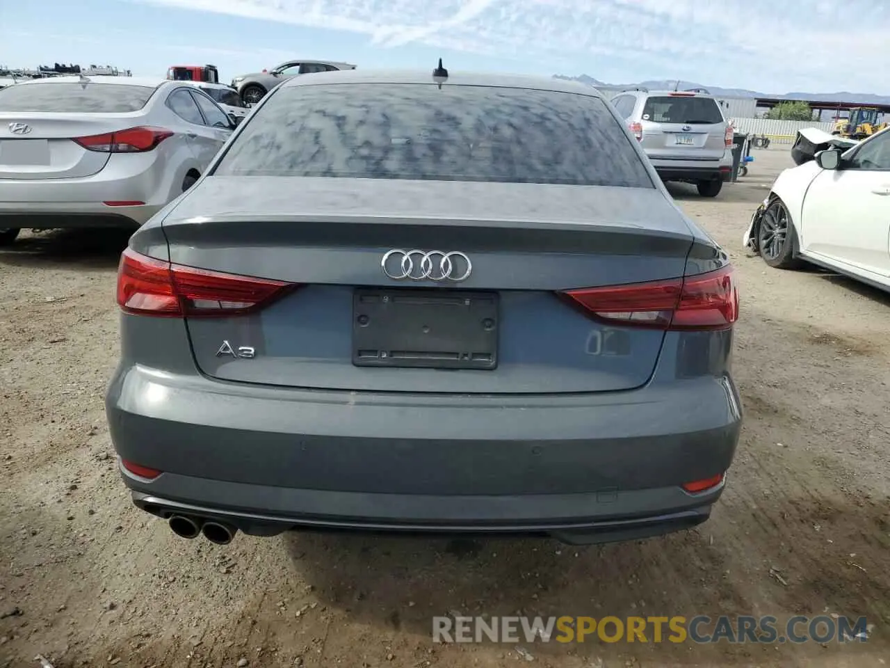 6 fotografías del automóvil dañado WAUCUGFF2LA005427 AUDI A3 2020