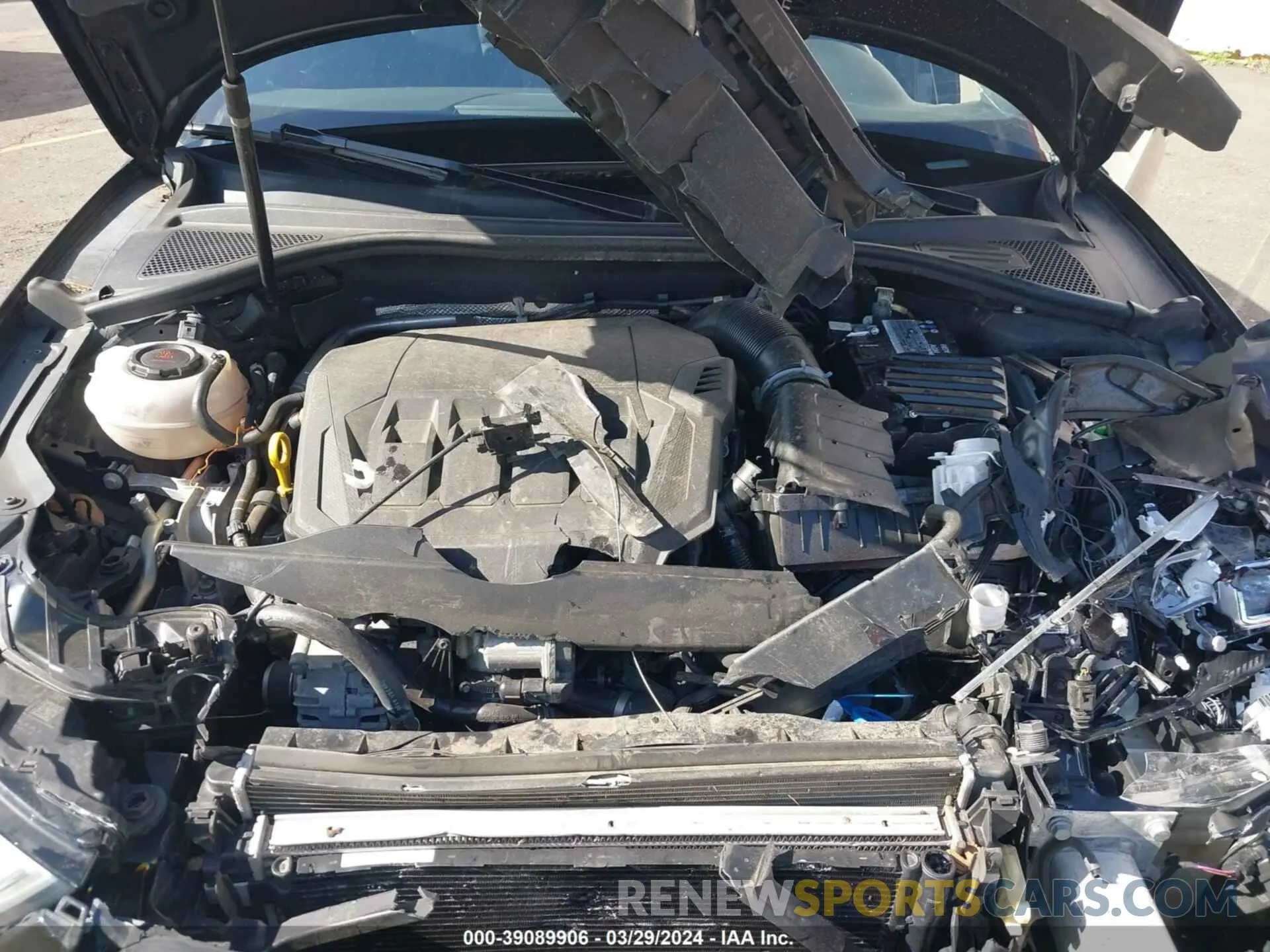 10 fotografías del automóvil dañado WAUJEGFF6LA102103 AUDI A3 2020