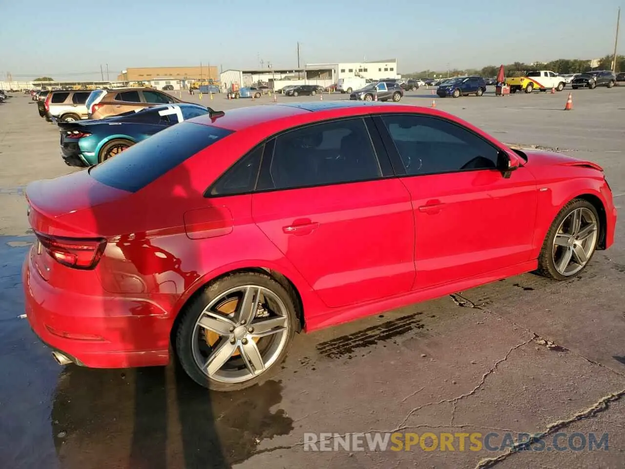 3 fotografías del automóvil dañado WAUJEGFF8LA000883 AUDI A3 2020