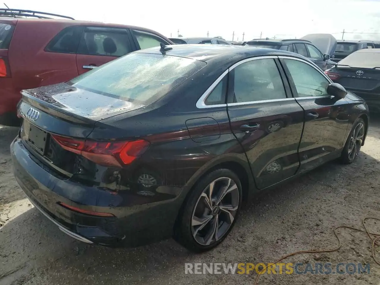 3 fotografías del automóvil dañado WAUAUDGY2NA014668 AUDI A3 2022