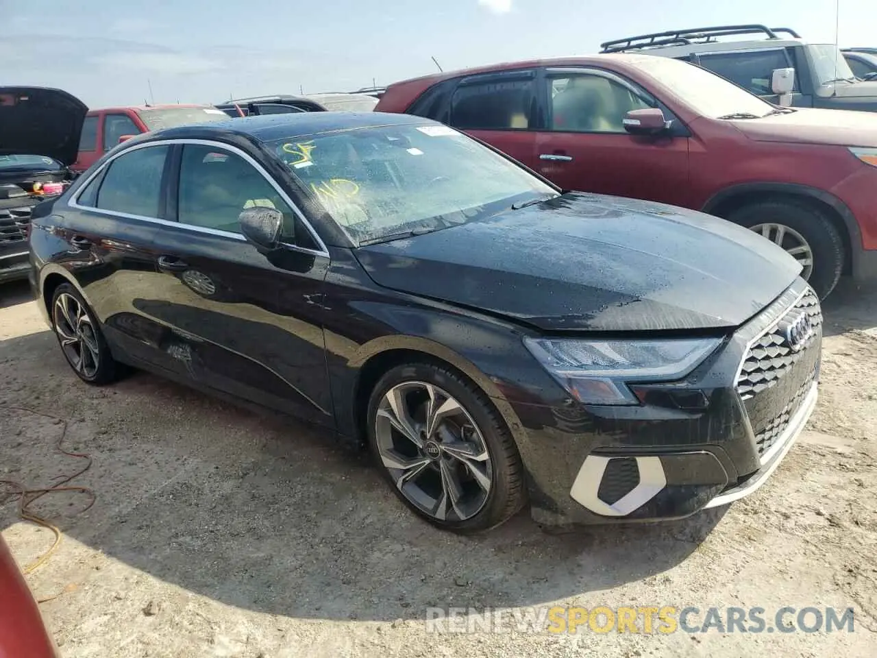 4 fotografías del automóvil dañado WAUAUDGY2NA014668 AUDI A3 2022